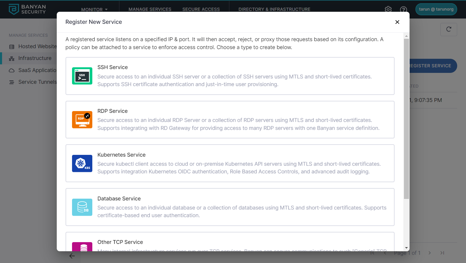 How to SSH into a TCP service through PuTTY – Banyan Security