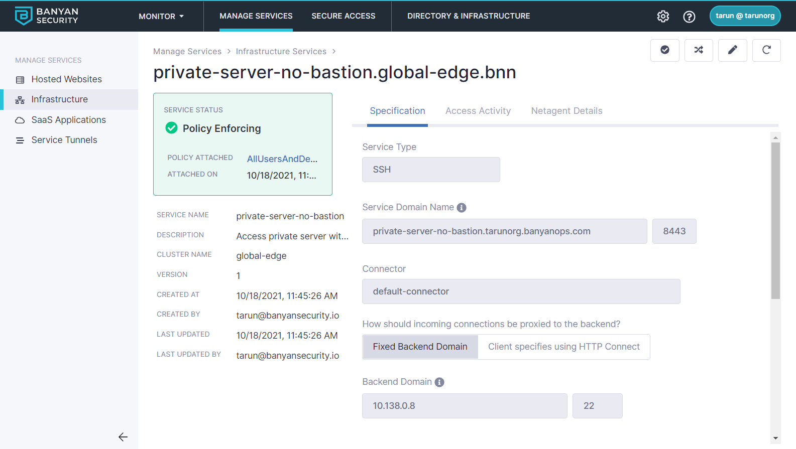 cvs over ssh bastion